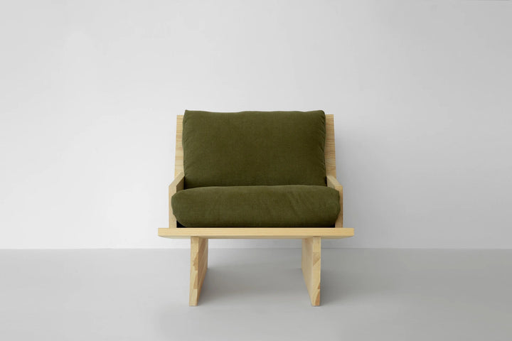 Rugosa Chair - Kalon Studios Chairs - Sugar Pine - Apricot - HORNE