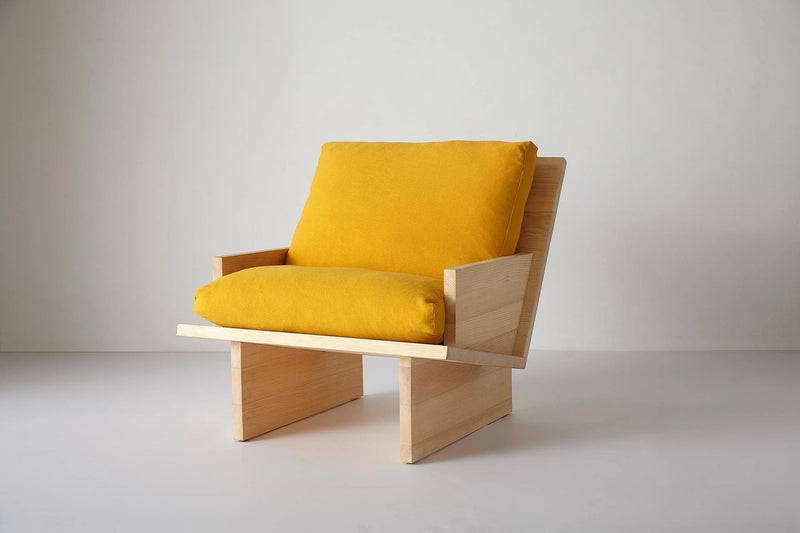Rugosa Chair - Kalon Studios Chairs - Sugar Pine - Apricot - HORNE