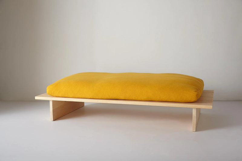 Rugosa Daybed - Kalon Studios Beds - Sugar Pine - Egg - HORNE
