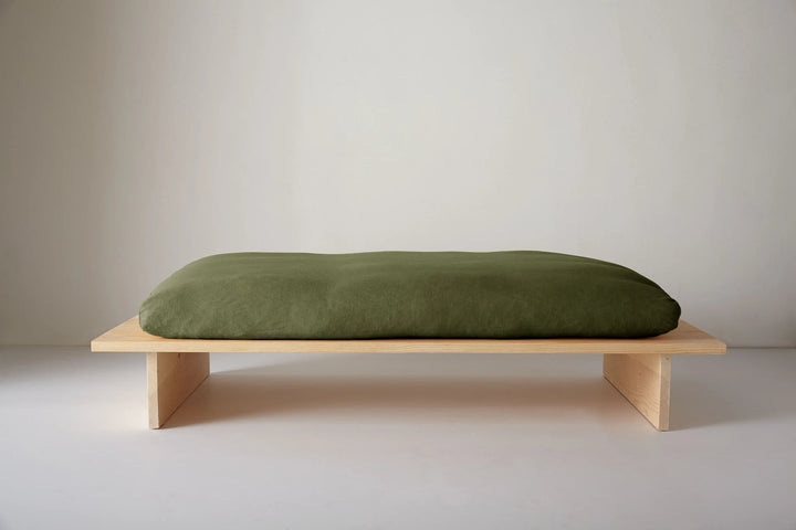 Rugosa Daybed - Kalon Studios Beds - Sugar Pine - Egg - HORNE
