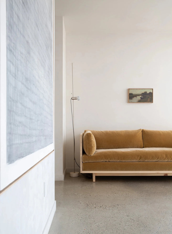 Rugosa Sofa - Kalon Studios Sofas - Sugar Pine - Egg - HORNE