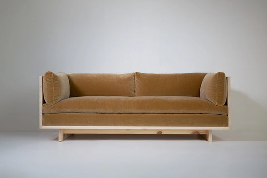 Rugosa Sofa - Kalon Studios Sofas - Sugar Pine - Egg - HORNE