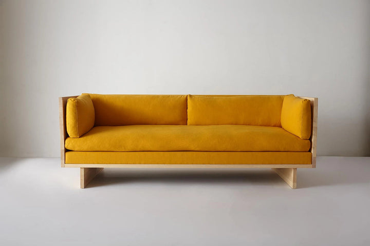 Rugosa Sofa - Kalon Studios Sofas - Sugar Pine - Egg - HORNE