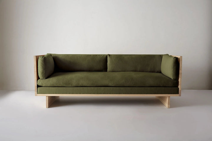 Rugosa Sofa - Kalon Studios Sofas - Sugar Pine - Egg - HORNE