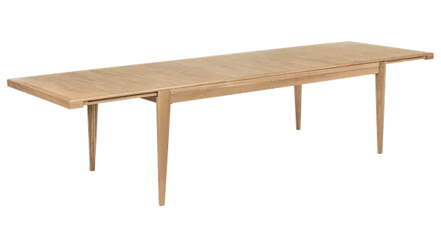 S-Table Dining Table - Rectangular Extendable - Gubi Tables - Oak Matt Lacquered - Oak Matt Lacquered - HORNE