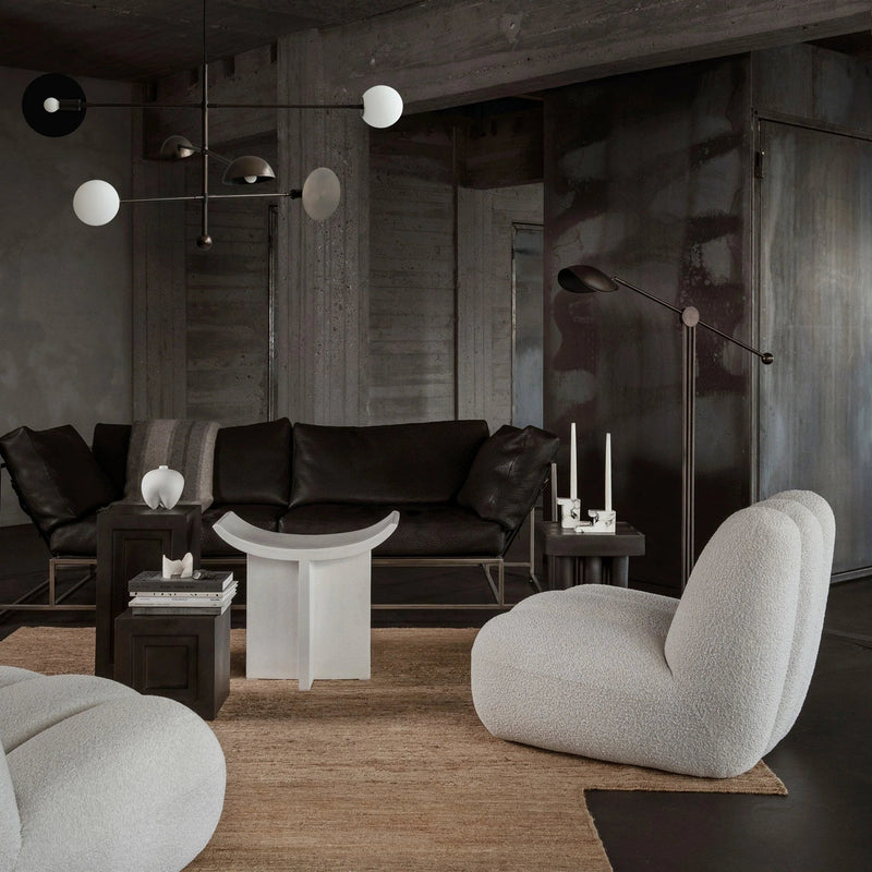 Sahn Chandelier - 101 Copenhagen Lighting - Chrome - HORNE