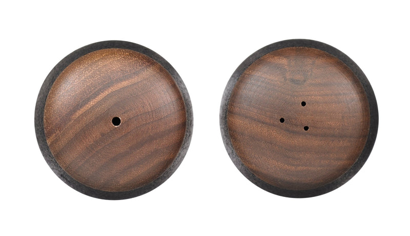 Salt & Pepper Shakers in Cast Iron with Walnut - SKEPPSHULT - Kitchen Tools - HORNE