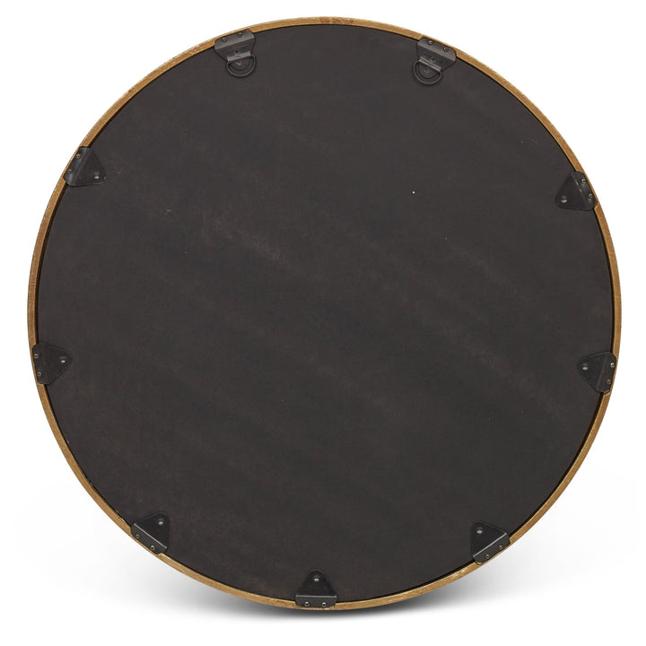 Samar Round Mirror - Urbia Mirrors - Raw Bronze - 23 - HORNE