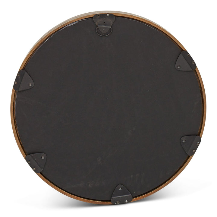 Samar Round Mirror - Urbia Mirrors - Raw Bronze - 23 - HORNE