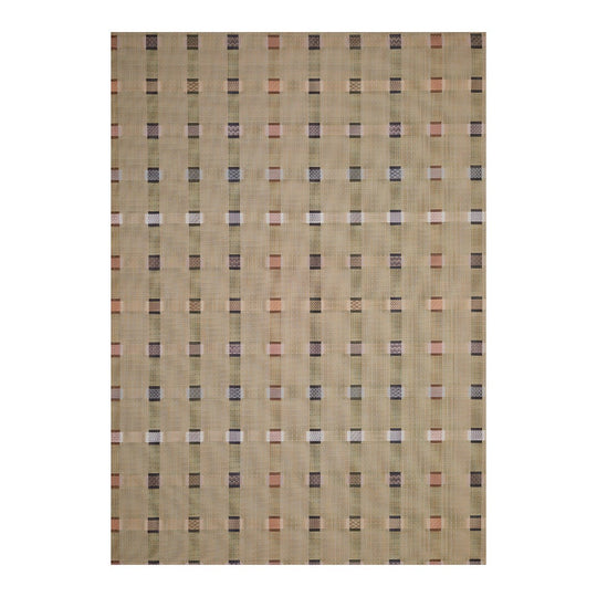 Sampler Floor Mat - Multi in Wheat