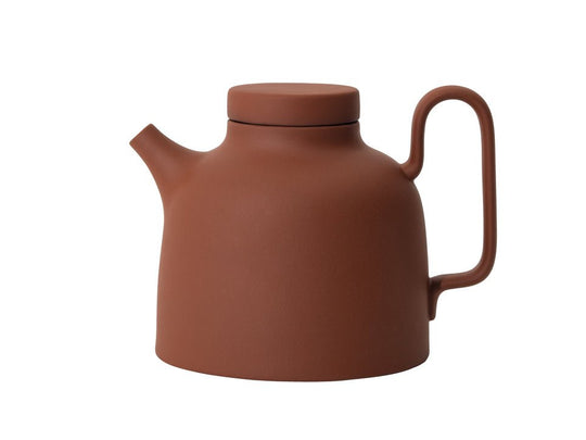 Sand Secret Tea Pot Inc. Tea Strainer - Design House Stockholm Coffee + Tea - Red clay - HORNE