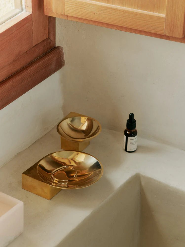 Santany Bowl - Ferm Living Storage + Organization - Small - Aluminum - HORNE