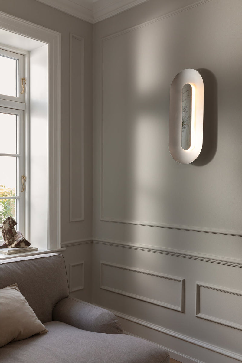 Sasi Wall Lamp - Nuura Sconces - Small - Brass - HORNE