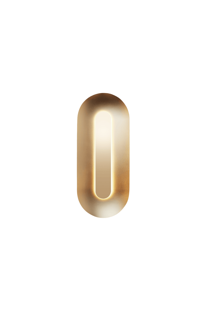 Sasi Wall Lamp - Nuura Sconces - Large - Brass - HORNE