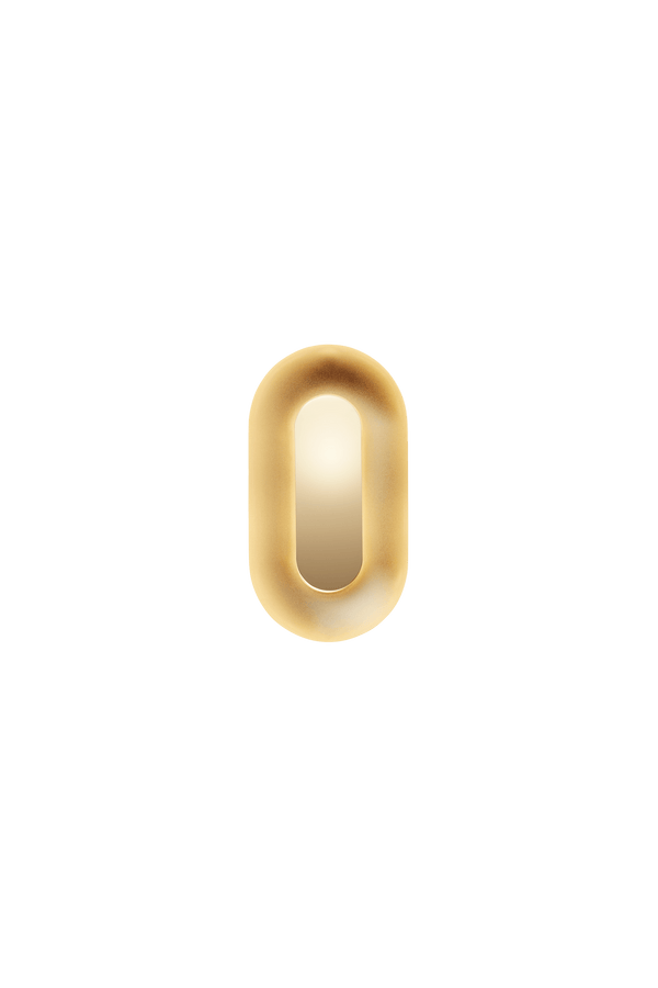 Sasi Wall Lamp - Nuura Sconces - Small - Brass - HORNE