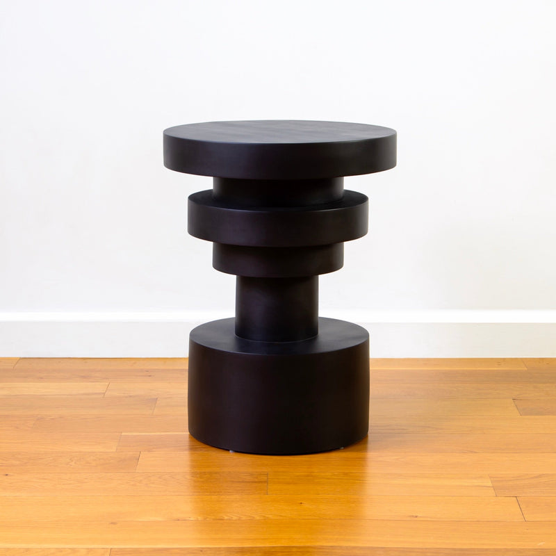 Sass Side Table - Souda Tables + Desks - Short - White - HORNE