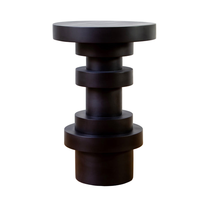 Sass Side Table - Souda Tables + Desks - Tall - Black - HORNE