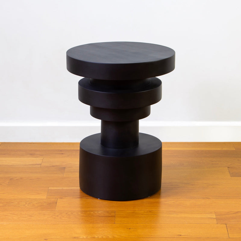 Sass Side Table - Souda Tables + Desks - Short - White - HORNE