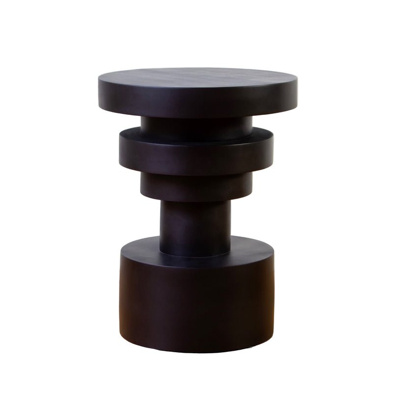 Sass Side Table - Souda Tables + Desks - Short - White - HORNE