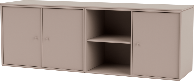 Save Lowboard - Wall Mounted - Montana - Shelving - Anthracite - HORNE