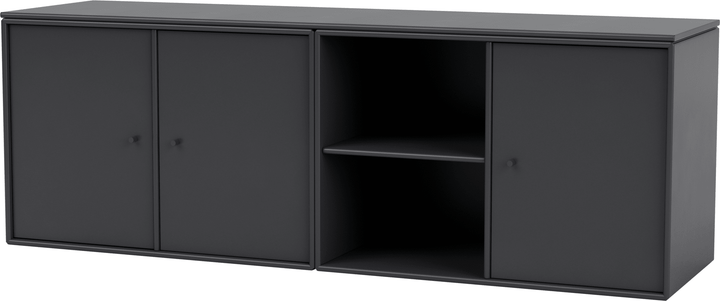 Save Lowboard - Wall Mounted - Montana - Shelving - Anthracite - HORNE