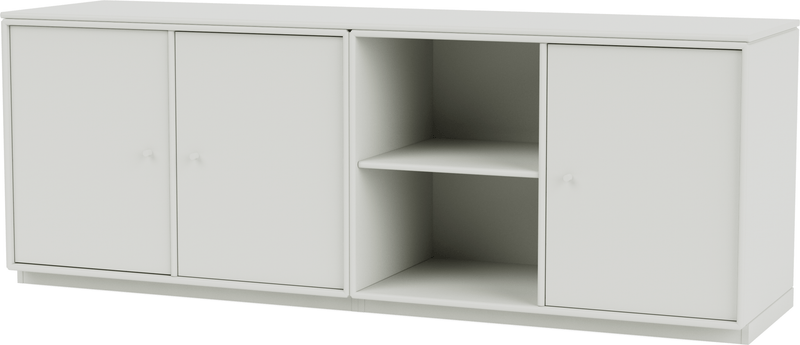 Save Lowboard - With Plinth Base - Montana - Shelving - Anthracite - 1.2