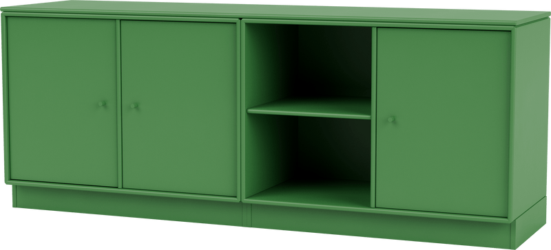 Save Lowboard - With Plinth Base - Montana - Shelving - Anthracite - 1.2