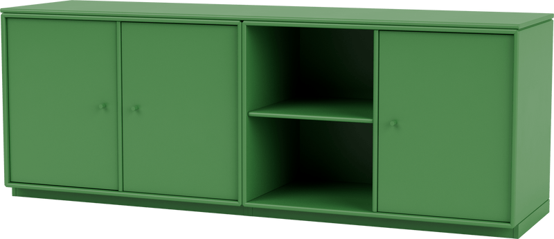 Save Lowboard - With Plinth Base - Montana - Shelving - Anthracite - 1.2