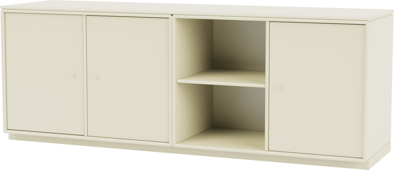 Save Lowboard - With Plinth Base - Montana - Shelving - Anthracite - 1.2