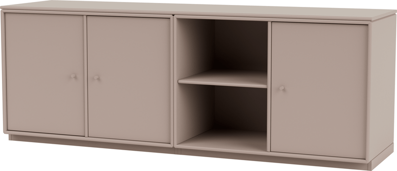 Save Lowboard - With Plinth Base - Montana - Shelving - Anthracite - 1.2