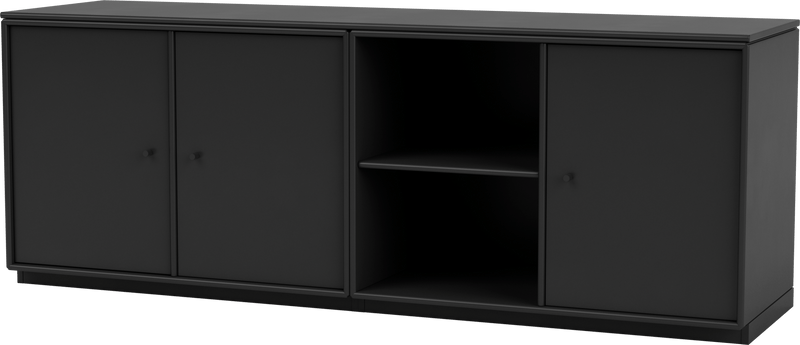 Save Lowboard - With Plinth Base - Montana - Shelving - Anthracite - 1.2