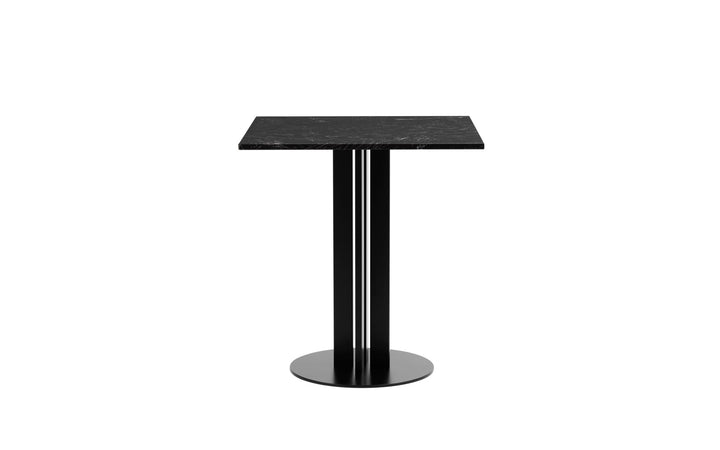 Scala Café Table H75 70x70 cm Marble - Normann Copenhagen Cafe Tables - Black - HORNE