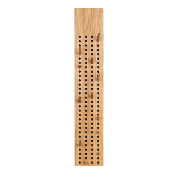 Scoreboard - Vertical - Oak Lacquered - Large - by We Do Wood