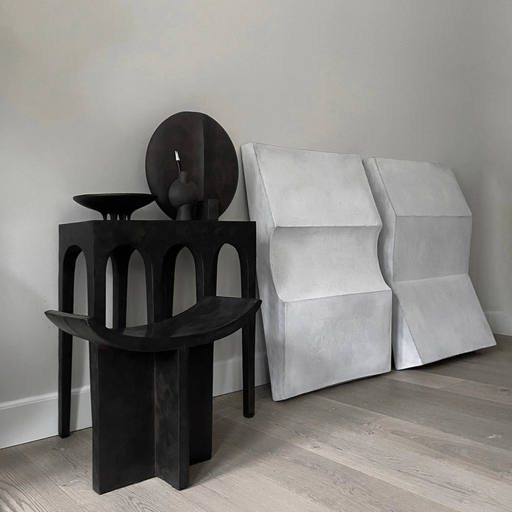 Sculpt Art - Wave - 101 Copenhagen Art + Objects - Chalk White - Big - HORNE