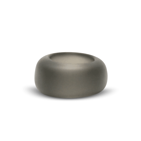 Sculpt Circle Napkin Ring - Tina Frey Serveware - Grey - HORNE