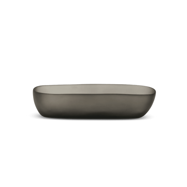 Sculpt Deep Platter - Tina Frey Serveware - Grey - HORNE