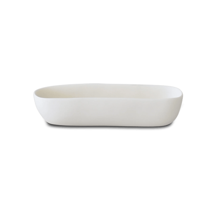 Sculpt Deep Platter - Tina Frey Serveware - White - HORNE