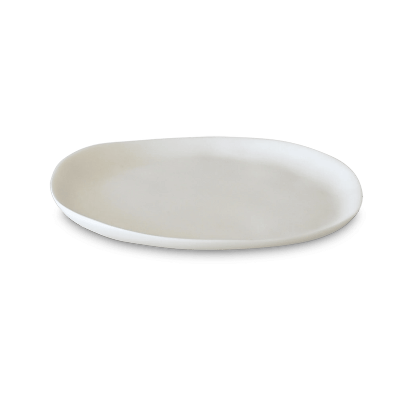 Sculpt Plate - Tina Frey Serveware - Large - White - HORNE