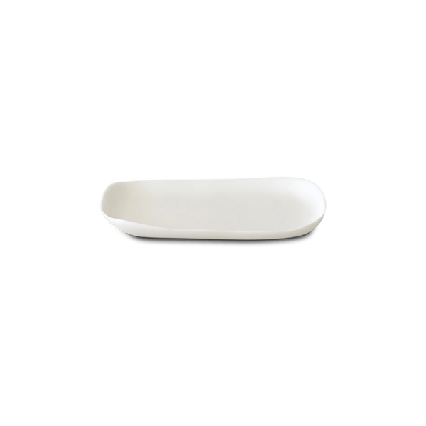 Sculpt Rectangular Plate - Tina Frey Serveware - White - HORNE