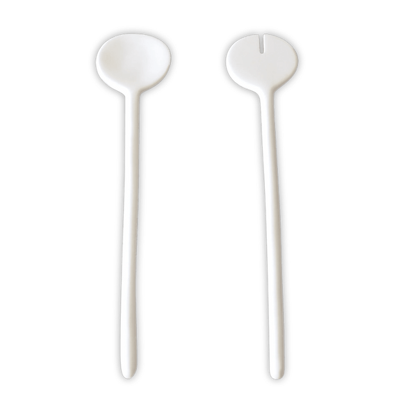 Sculpt Round Serving Set - Tina Frey Accessories - White - HORNE