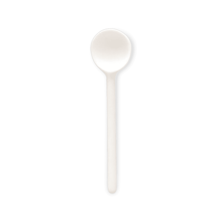Sculpt Serving Spoon - Tina Frey Serveware - Small - White - HORNE