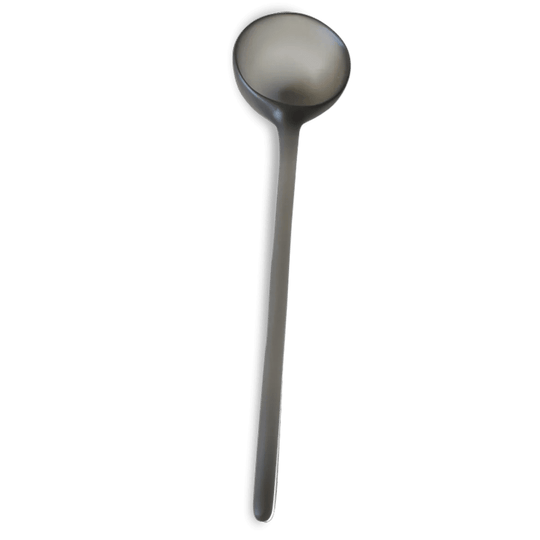 Sculpt Serving Spoon - Tina Frey Serveware - Large - Grey - HORNE