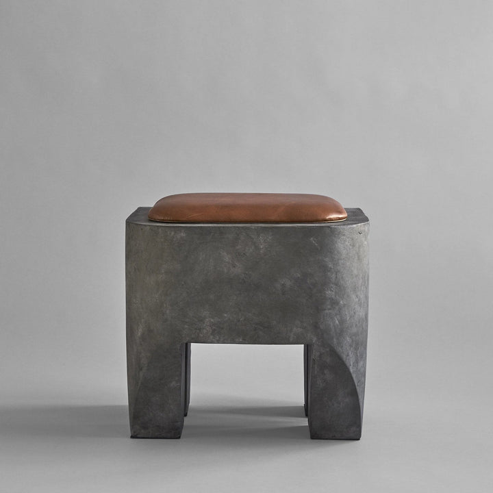 Sculpt Stool - 101 Copenhagen Stools + Benches + Ottomans - Grey Concrete - HORNE