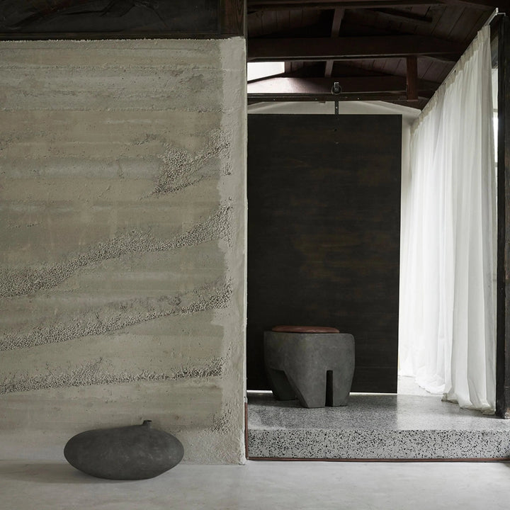 Sculpt Stool - 101 Copenhagen Stools + Benches + Ottomans - Grey Concrete - HORNE