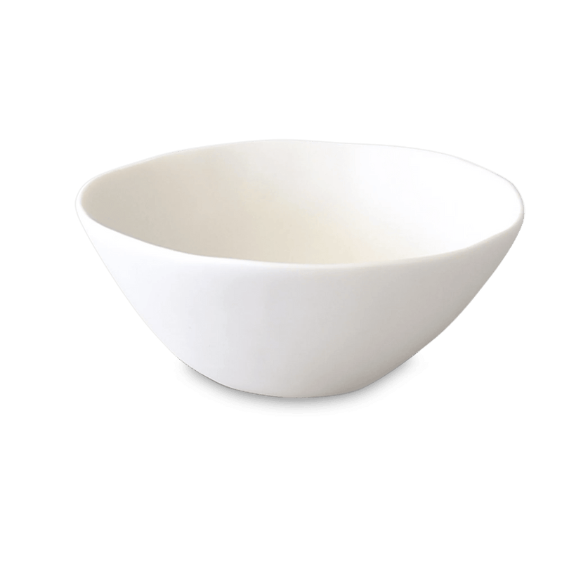 Sculpt Tapered Bowl - Tina Frey Serveware - Medium - White - HORNE