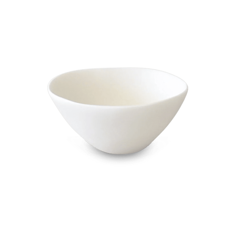 Sculpt Tapered Bowl - Tina Frey Serveware - Medium - White - HORNE