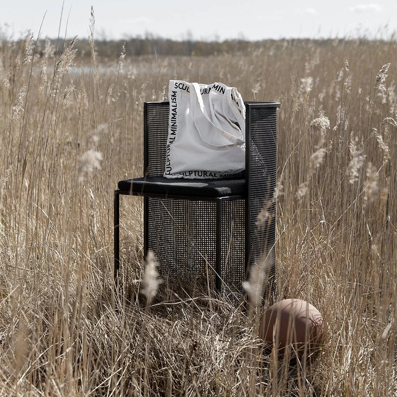 Sculptural Minimalism Canvas Bag - Kristina Dam Storage + Organization - HORNE