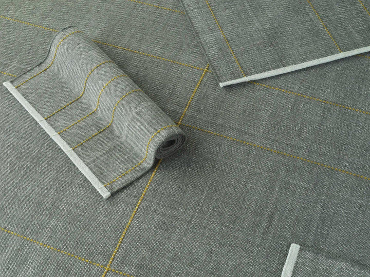 Seam Rug - Normann Copenhagen Rugs - Seam Rug 250x350 cm - Grey Tones - HORNE