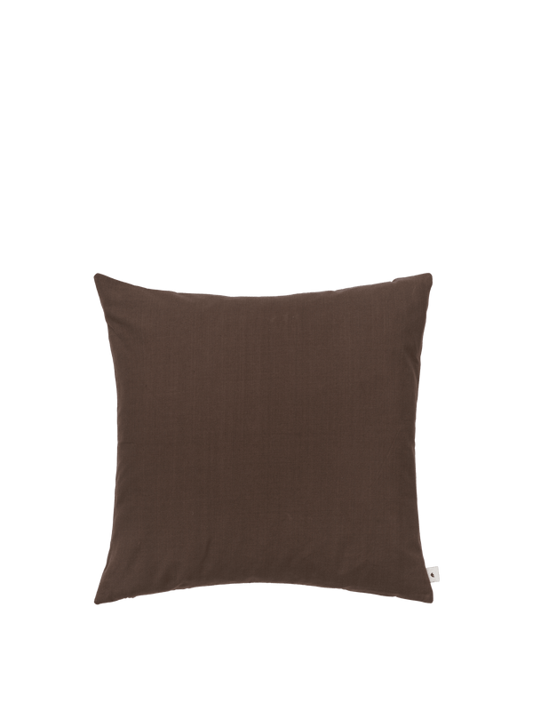Sen Cushion - Ferm Living Bedding + Pillows - Dark Chocolate - HORNE