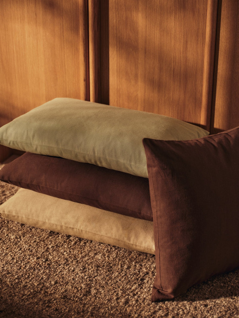Sen Cushion - Ferm Living Bedding + Pillows - Cashmere - HORNE